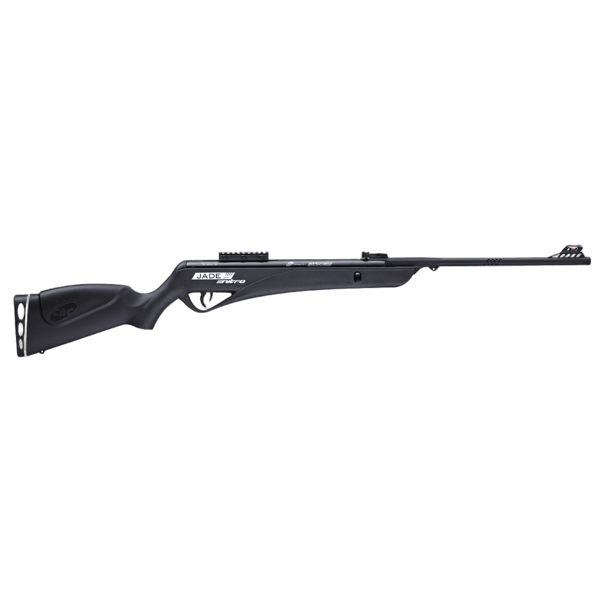 CARABINA DE PRESSAO CBC 5.5 JADE MAIS NITRO OX PT PRETA
