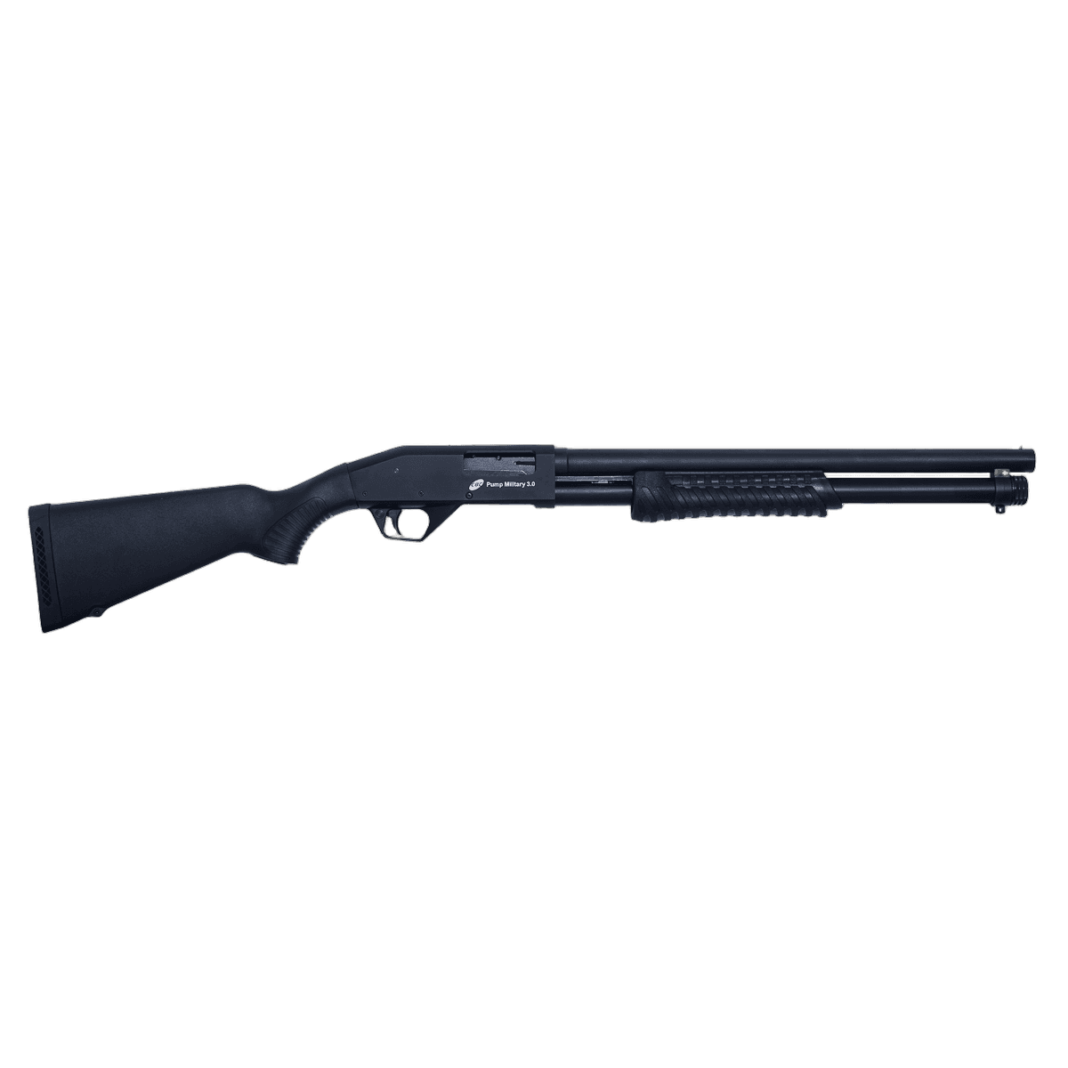 ESPINGARDA CBC PUMP MILITARY CAL 12 CF 19POL SEM ACESSÓRIOS