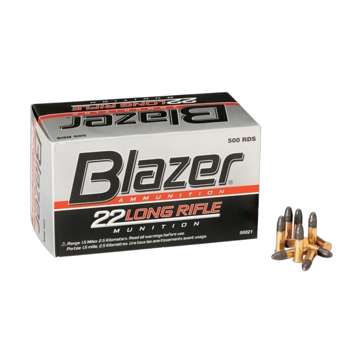 CARTUCHO CCI 22LR BLAZER - CAIXA C/ 50