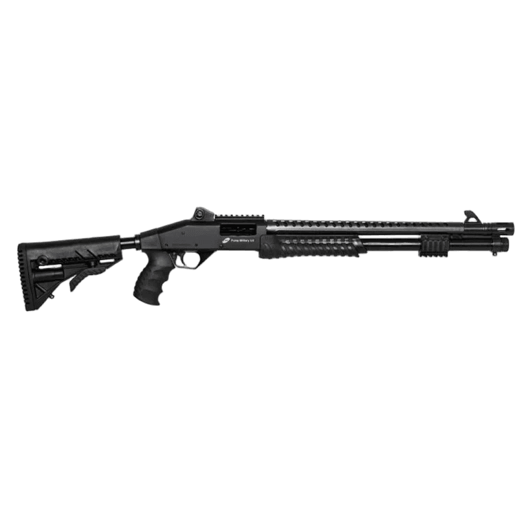ESPINGARDA PUMP MILITARY 3.0 CF 12/19 POL. S/ ACESSÓRIOS